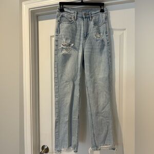 American eagle women’s highest rise 90’s boyfriend jeans